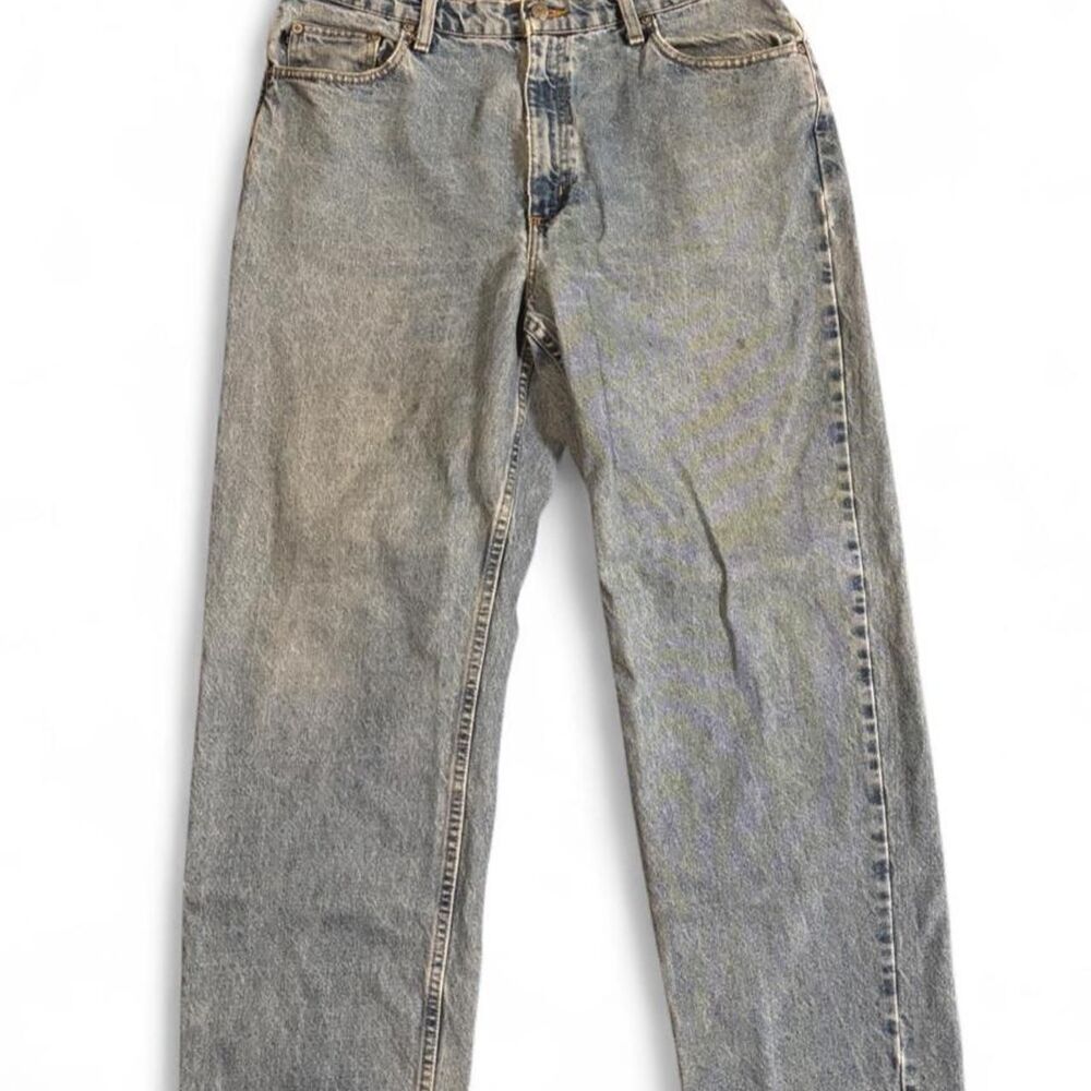 VTG Polo Jeans Co Ralph Lauren 67 Loose Fit Men's Dark Denim Jeans Men's 34x32 B